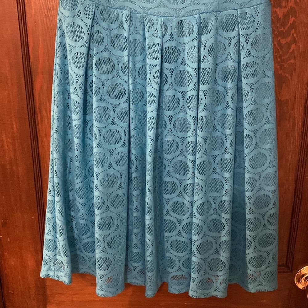 Blue Sleeveless New York and Company Dress - Picture 3 of 11
